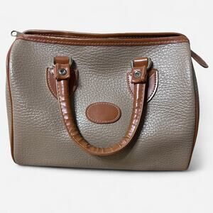 Pebble leather hand bag
